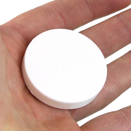White Pigmented Silicone Disc