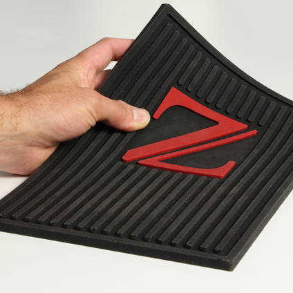Custom Flexible Polyurethane Car Floor Mat cast from Xencast® PX60 Medium Flexible Urethane Rubber