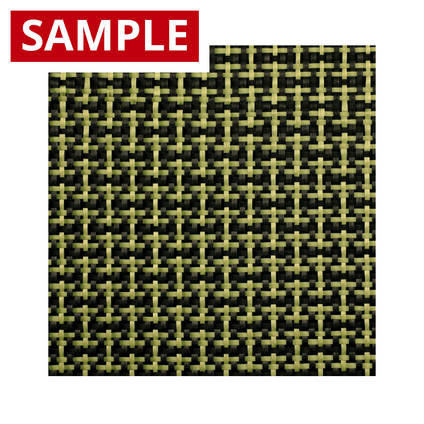 188g Plain Weave 3k Carbon Kevlar - SAMPLE