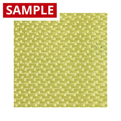 175g Satin Weave Kevlar Cloth Fabric Fabric Sample