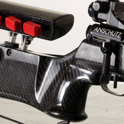 Wooden Rifle Stock Skinned with XCR Skinning Starter Kit