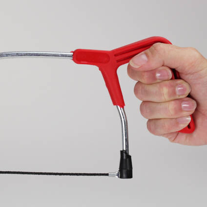 Perma-Grit 152mm Rodsaw with Junior Hacksaw In Hand