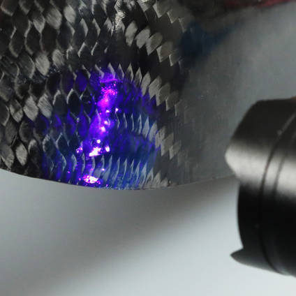 UV Curing Torch 395nm Curing Speedshape Pinholes