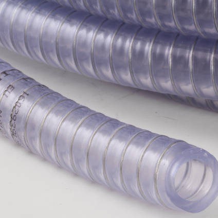 1/2" I.D. Wire Reinforced Vacuum Hose Coiled