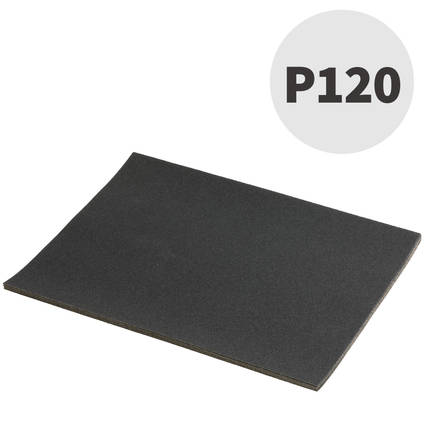 Mirka P120 Wet and Dry Abrasive Paper 10 Sheets