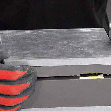 Separating the Two Halves of a Split Compression Mould Made Using TC80 Tool Cast Epoxy Casting Resin