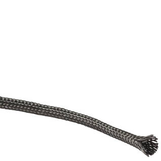 10mm (0.39”) 350g (10.3oz) 3k Lightweight Braided Carbon Fiber Sleeve Thumbnail