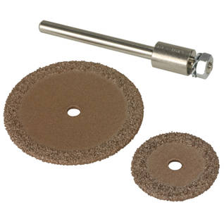 Perma-Grit 19mm + 32mm (3/4" + 1-1/4") Cutting Discs with Arbor Thumbnail