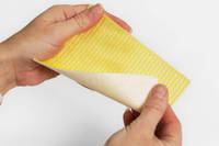 ML3 Multi Layer Infusion Media (Mesh and Peel Ply Combined) in Hand Showing Reverse Thumbnail