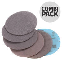 P120-1200 Mirka Abrasive Discs Combination Pack 150mm (6") - Pack of 12 Thumbnail
