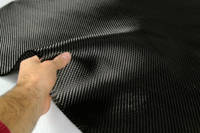 210g 2x2 Twill 3k Carbon Fiber Cloth In Hand Thumbnail