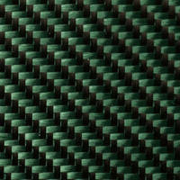 210g (6.2oz) Green 2x2 Twill 3k Carbon Fiber Cloth 1000mm (39") Thumbnail