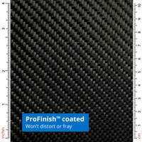 210g ProFinish 2x2 Twill 3k Carbon Fiber Cloth Thumbnail