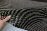 450g 2x2 Twill 12k Carbon Fiber Cloth In Hand Thumbnail