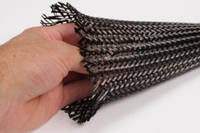 80mm Braided Carbon Fiber Sleeve Spread Thumbnail