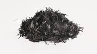 CT12 Virgin Carbon Fiber Chopped Tow - Pile of Dry Material Thumbnail