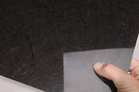 300g Carbon Fiber Non-Woven Mat Cured Laminate Sample Thumbnail