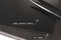 90g Plain Weave 1k Carbon Fiber Cloth Cured Lam Thumbnail