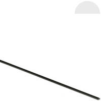 3mm Half Round Carbon Fiber Rod Thumbnail