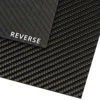 High Strength Carbon Fiber Sheet T=3mm (0.12"), 500 x 470mm (19.7 x 18.5") Thumbnail