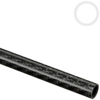 10mm/8mm (0.394"/0.315") Woven Finish Roll Wrapped Carbon Fiber Tube 1000mm (39") Thumbnail