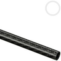 10mm (9mm) Woven Finish Roll Wrapped Carbon Fiber Tube Thumbnail
