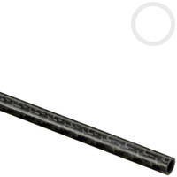 7mm (5mm) Woven Finish Roll Wrapped Carbon Fiber Tube Thumbnail