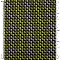 210g 3x1 Twill 3k Carbon Kevlar Cloth Thumbnail
