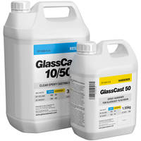 GlassCast 50 Clear Epoxy Casting Resin 5kg (1.5gal) Kit Thumbnail