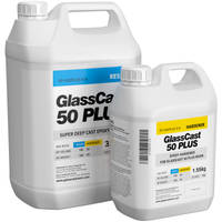 GlassCast 50 PLUS Super Deep Cast Epoxy Resin - 5kg Kit Thumbnail