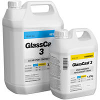 GlassCast 3 Clear Epoxy Coating Resin 5kg (1.5gal) Kit Thumbnail