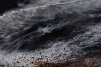 GlassCast Cosmic Black Granite Resin Countertop Natural Stone Effect Closeup 3 Thumbnail