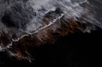 GlassCast Cosmic Black Granite Resin Countertop Natural Stone Effect Closeup 4 Thumbnail