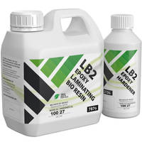 LB2 Epoxy Laminating Bio Resin 1kg(37oz) Kit Thumbnail