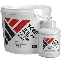 TC80 Tool Cast Epoxy Casting Resin 5.3kg (1.54gal) Kit Thumbnail