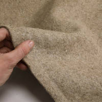 450g Non-Woven Flax Fiber Composite Reinforcement Mat in Hand Thumbnail