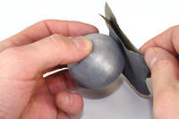 Aluminum Powder sanded to create a "brushed" finish Thumbnail