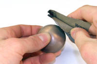 Bronze Powder sanded to create a "brushed" finish Thumbnail
