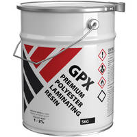 GPX Premium Polyester Laminating Resin 5kg (1.5gal) Thumbnail