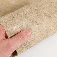 HF-NWM-150-480 Fibrilight Hemp Fiber Non Woven Mat In Hand Thumbnail