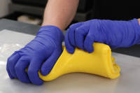 Handling uncured silicone intensifier compound Thumbnail
