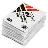 100% IPA Bond Preparation Cleaning Wipes Pack of 10 Thumbnail