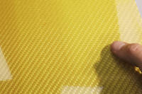 300g 2x2 Twill Weave Kevlar Cured Laminate Sample Thumbnail