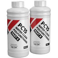 PC15 Water Clear Polyurethane Casting Resin 1.8kg Kit Thumbnail