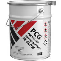 PCG Polyester Pattern-Coat Hi-Gloss 5kg (1.5gal) Thumbnail