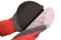 Attaching an Abranet Disc to the S20 Velcro Pad for Hand Sanding Thumbnail