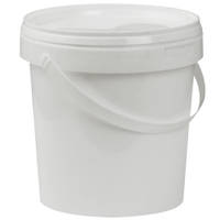 1L (34oz) Plastic Mixing Bucket with Lid Thumbnail