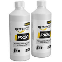 Xencast PX30 Soft Flexible Polyurethane Resin 1kg Kit Thumbnail