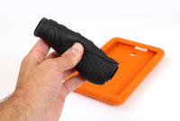 Bicycle Handlebar Grips and Rubber Phone Case Cast Using Xencast® PX30 Soft Flexible Urethane Rubber Thumbnail