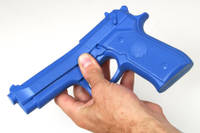 Training Weapon cast using Xencast® PX60 Medium Flexible Urethane Rubber Thumbnail